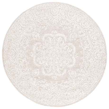 Safavieh Precious 6'-0" x 6'-0" Rug in Beige / Ivory