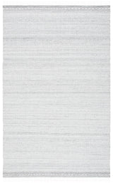 Safavieh Striped Kilim 4'-0" x 6'-0" Rug in Grey / Ivory