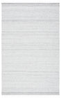 Safavieh Striped Kilim 4'-0" x 6'-0" Rug in Grey / Ivory
