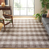 Safavieh Kilim 10'-0" x 14'-0" Rug in Light Grey / Brown