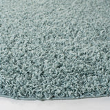Safavieh Sga-Athens Shag 6'-7" x 6'-7" Rug in Seafoam