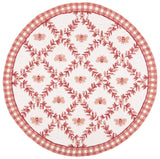 Safavieh Chelsea 5'-6" x 5'-6" Rug in Ivory / Rose