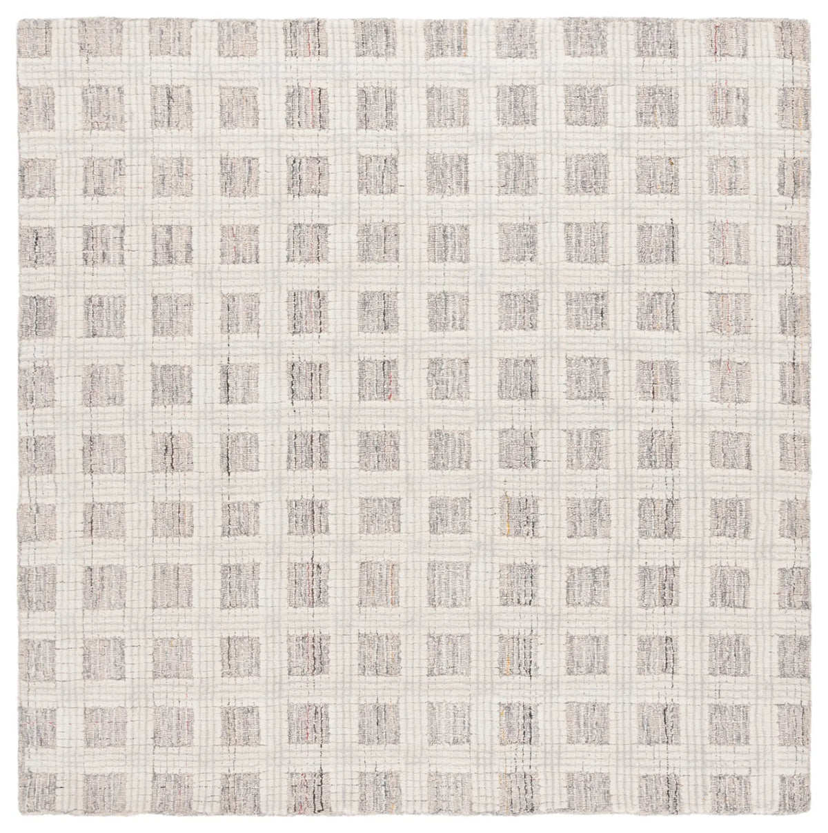 Safavieh Ebony 6'-0" x 6'-0" Rug in Grey / Ivory