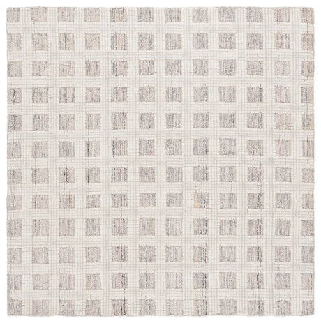 Safavieh Ebony 6'-0" x 6'-0" Rug in Grey / Ivory