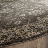 Safavieh Vintage 6'-0" x 6'-0" Rug in Soft Anthracite
