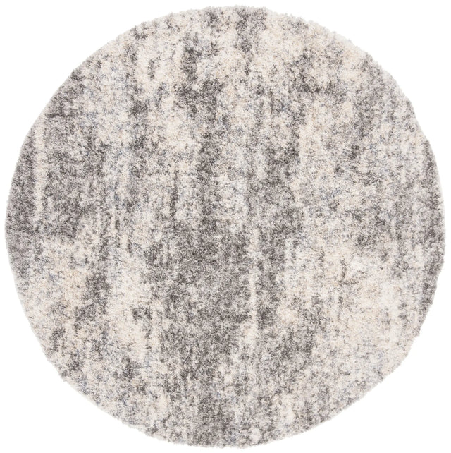 Safavieh Berber Shag 200 10'-0" x 10'-0" Rug in Grey Blue / Cream