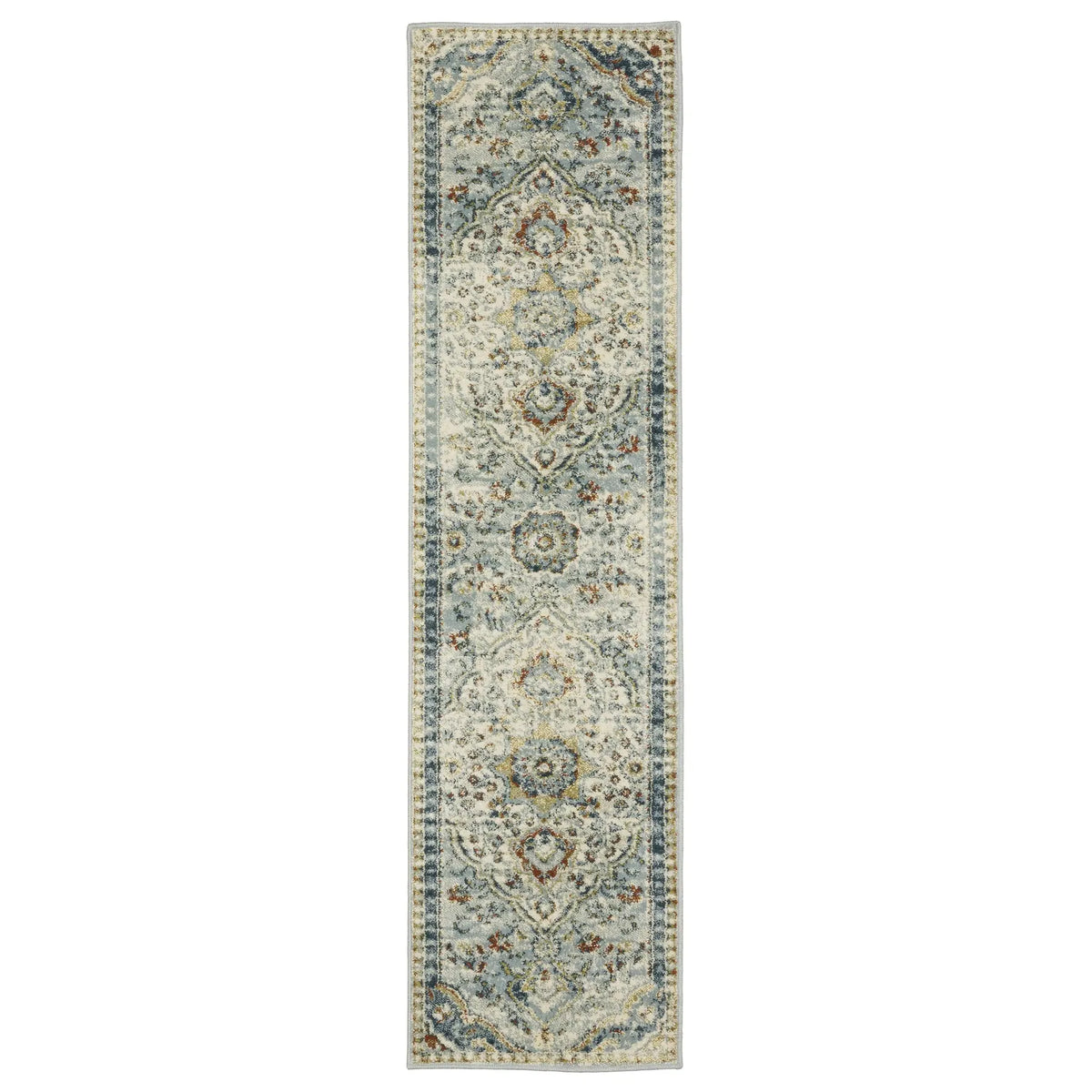 Oriental Weavers Sphinx Branson Br01A Blue/ Multi Rugs - runner