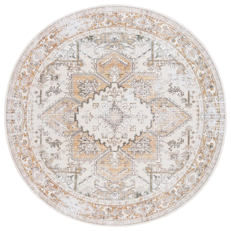 Safavieh Arizona 6'-0" x 6'-0" Rug in Beige / Gold