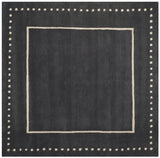 Safavieh Bella 5'-0" x 5'-0" Rug in Dark Grey / Ivory