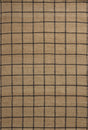 Chris Loves Julia x Loloi Fletcher FLE-01 Natural / Black Rug - main flat