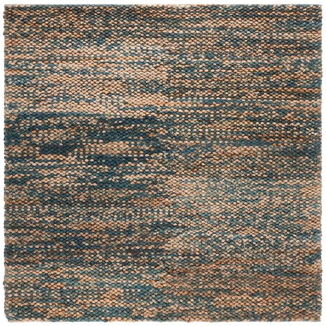 Safavieh Natural Fiber Couture 6'-0" x 6'-0" Rug in Natural / Blue