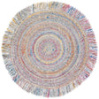 Safavieh Renewal 3'-0" x 3'-0" Rug in Red / Blue