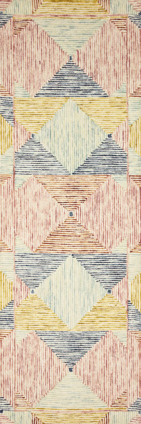 Loloi Spectrum Spe-01 Ivory/Multi Rugs - runner flat