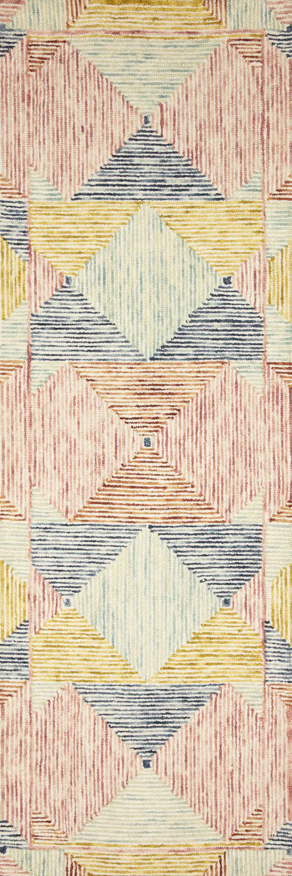 Loloi Spectrum Spe-01 Ivory/Multi Rugs - runner flat