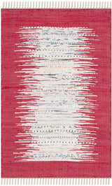 Safavieh Montauk 2'-6" x 4'-0" Rug in Ivory / Red