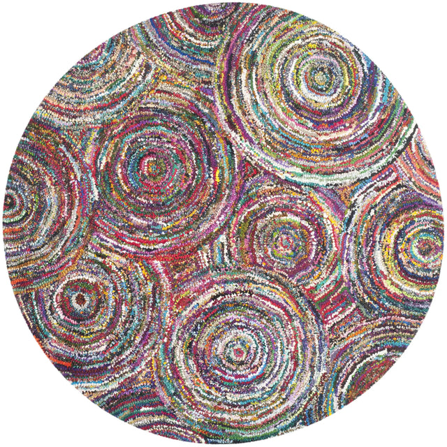 Safavieh Nantucket 6'-0" x 6'-0" Rug in Multi