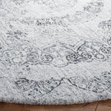 Safavieh Abstract 6'-0" x 6'-0" Rug in Ivory / Black