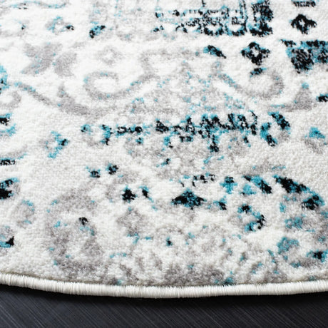 Safavieh Skyler 6'-7" x 6'-7" Rug in Grey / Blue