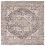 Safavieh Vintage Persian 6'-7" x 6'-7" Rug in Brown / Beige