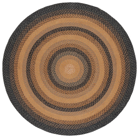 Safavieh Braided 5'-0" x 5'-0" Rug in Natural / Sage