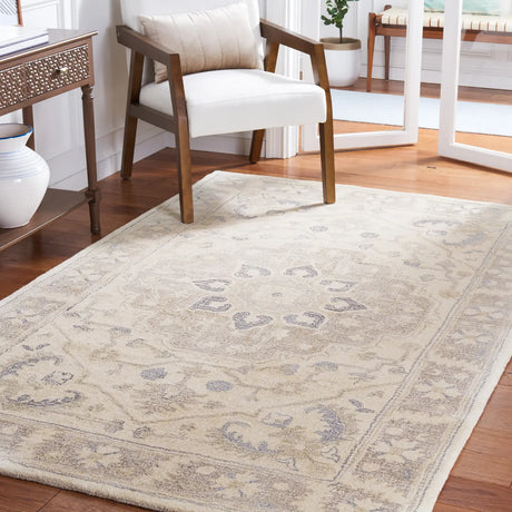 Safavieh Metro 4'-0" x 6'-0" Rug in Ivory / Beige