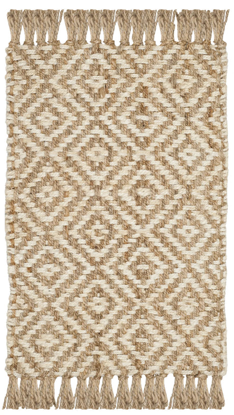 Safavieh Natural Fiber 2'-0" x 3'-0" Rug in Ivory / Natural
