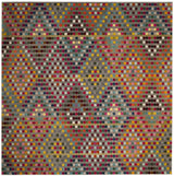 Safavieh Monaco 6'-7" x 6'-7" Rug in Multi / Beige