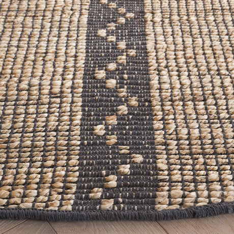 Safavieh Natural Fiber 6'-0" x 6'-0" Rug in Natural / Grey
