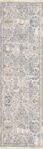 Dynamic Rugs Dharma 12041 Power Loomed Transitional Ivory/Beige Rug - Runner