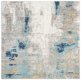 Safavieh Jasper 100 6'-7" x 6'-7" Rug in Grey / Gold