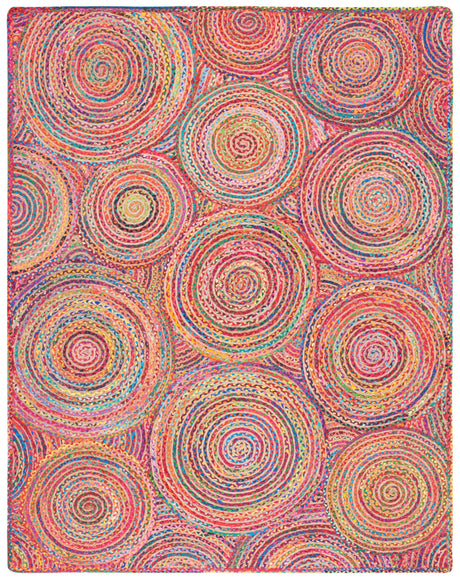 Safavieh Cape Cod 10'-0" x 14'-0" Rug in Red / Multi
