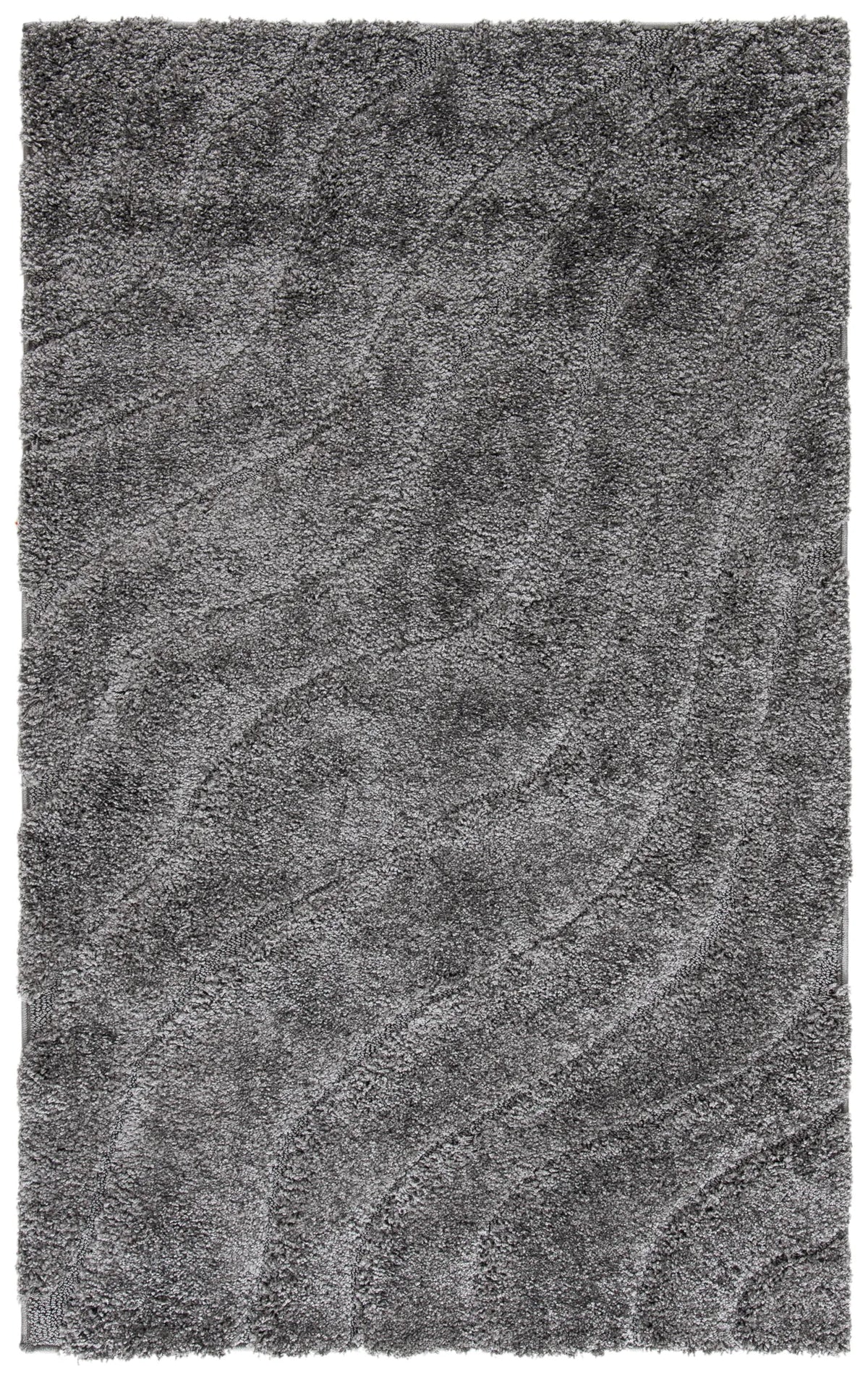 Safavieh Florida Shag 3'-3" x 5'-3" Rug in Cream / Grey