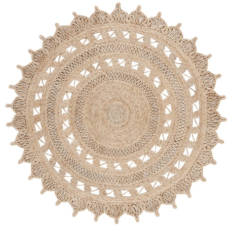 Safavieh Natural Fiber 5'-0" x 5'-0" Rug in Natural