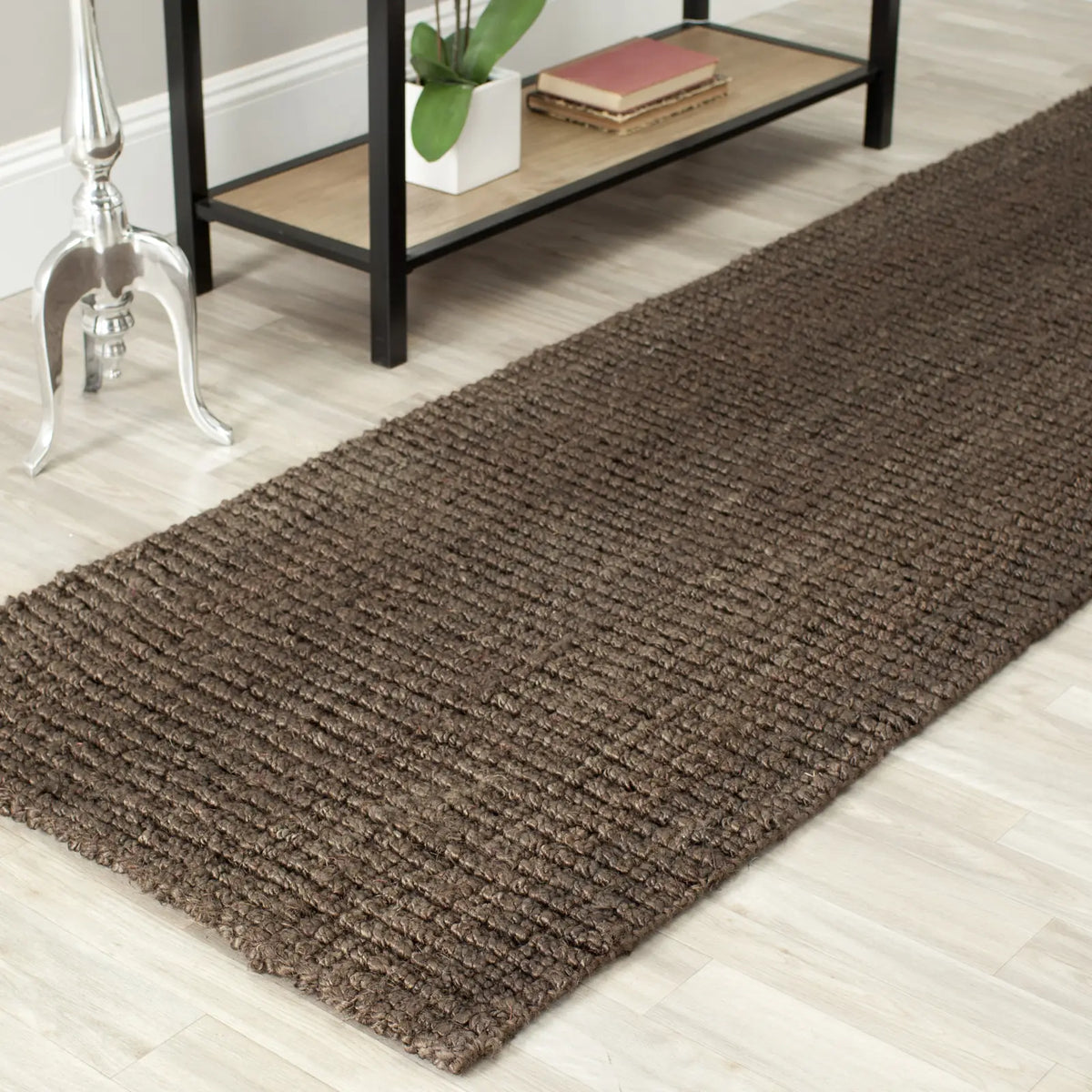 Safavieh Natural Fiber 2'-6" x 10'-0" Rug in Brown