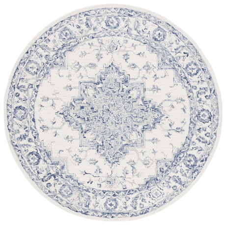 Safavieh Metro 6'-0" x 6'-0" Rug in Blue / Ivory