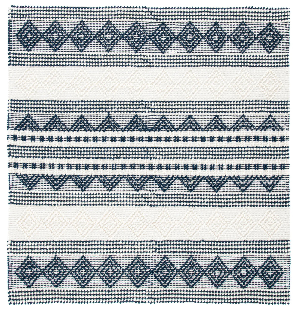 Safavieh Natura 6'-0" x 6'-0" Rug in Navy / Ivory