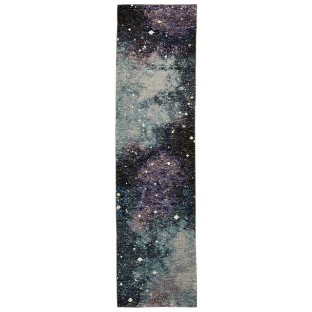 Oriental Weavers Sphinx Evolution 0958A Midnight/ Purple Rugs - runner