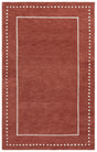 Safavieh Bella 4'-0" x 6'-0" Rug in Red / Ivory