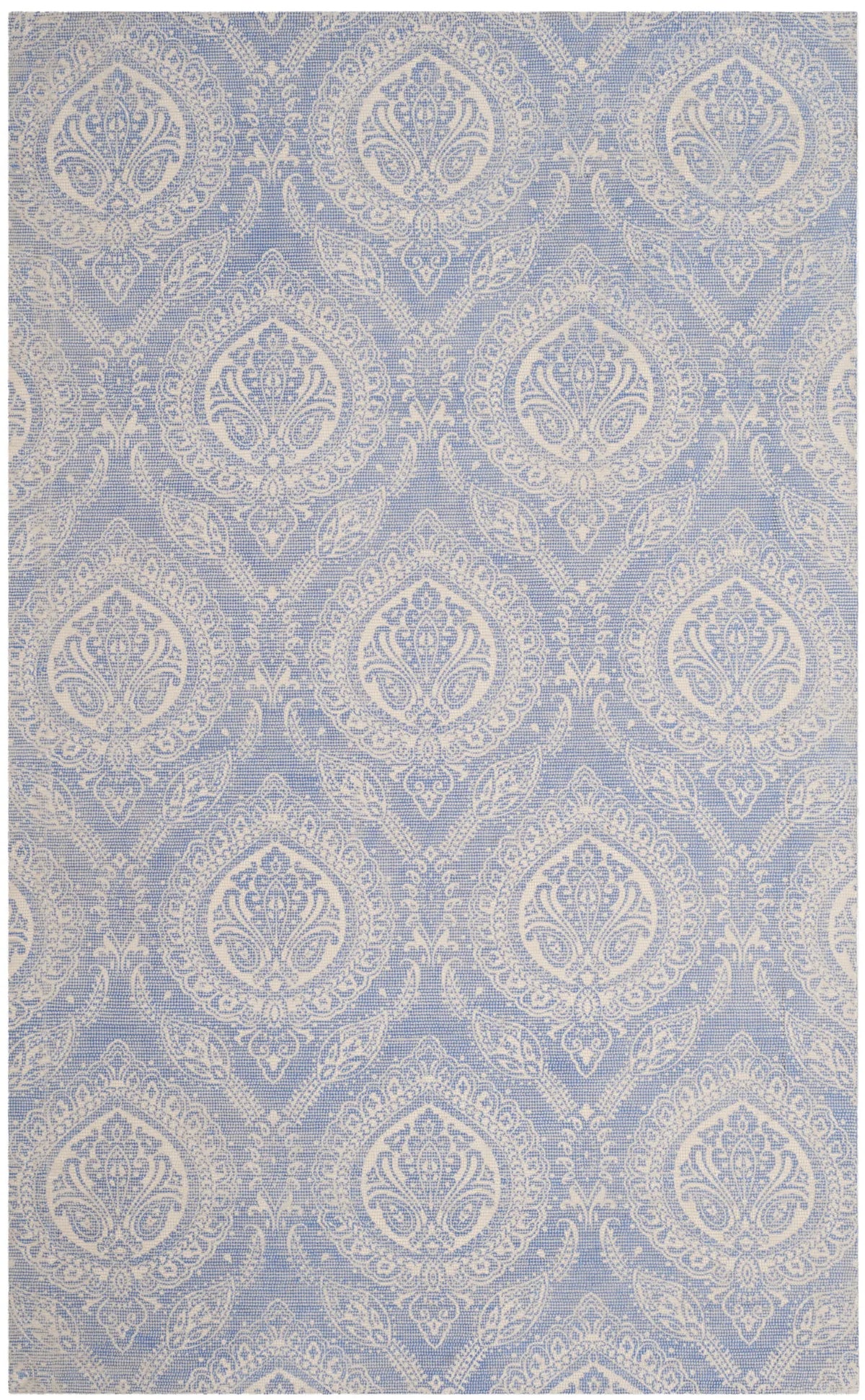 Safavieh Marbella 4'-0" x 6'-0" Rug in Blue / Ivory