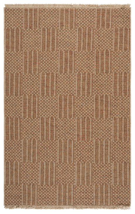 Safavieh Wicker 4'-0" x 6'-0" Rug in Natural / Brown