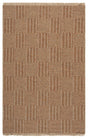 Safavieh Wicker 4'-0" x 6'-0" Rug in Natural / Brown