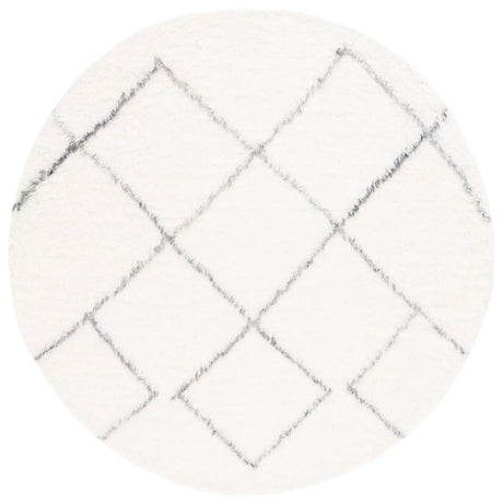Safavieh Kenya 6'-0" x 6'-0" Rug in Ivory / Grey
