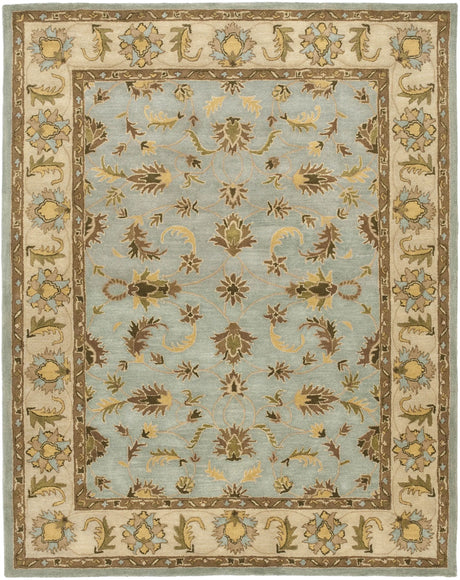 Safavieh Heritage 9'-6" x 13'-6" Rug in Light Blue / Beige