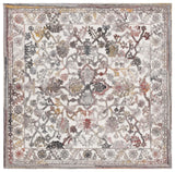 Safavieh Trace 6'-0" x 6'-0" Rug in Red / Ivory