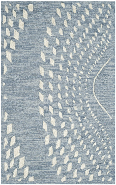 Safavieh Bella 2'-0" x 3'-0" Rug in Blue / Ivory