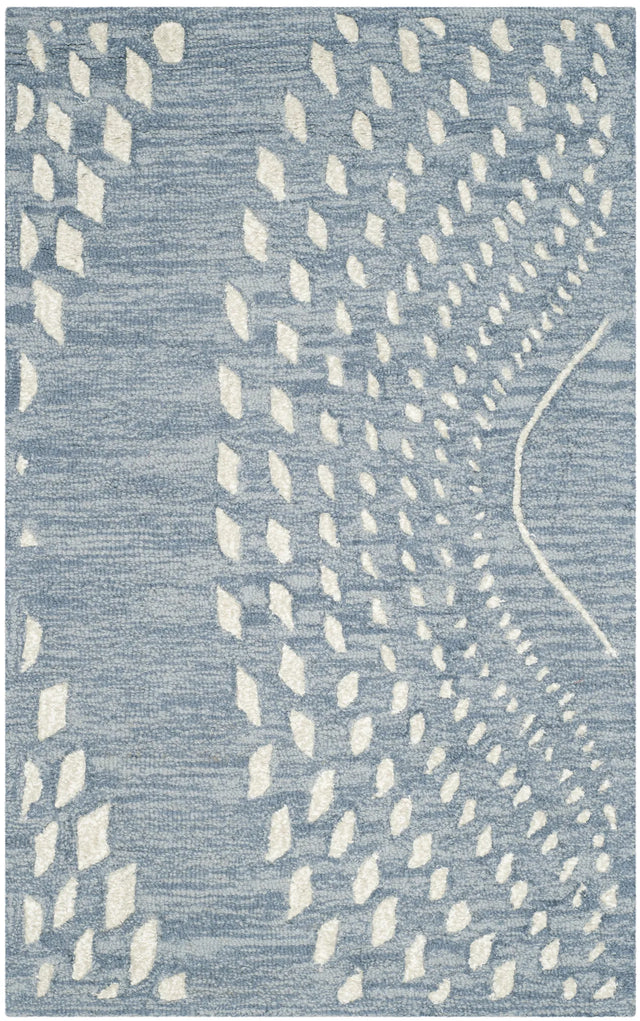 Safavieh Bella 2'-0" x 3'-0" Rug in Blue / Ivory