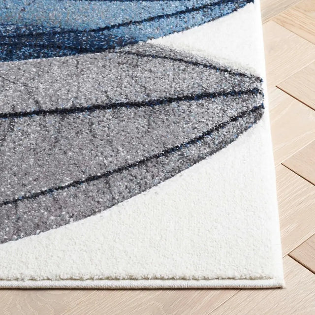 Safavieh Hollywood 5'-3" x 7'-6" Rug in Ivory / Blue