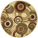 Safavieh Lyndhurst 5'-3" x 5'-3" Rug in Ivory / Multi