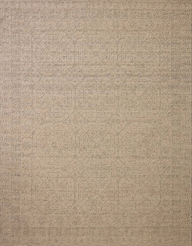 Loloi Novi NVI-01 Oatmeal / Grey Rug - main flat