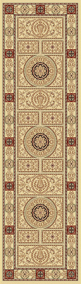 Dynamic Rugs Legacy 58021 Ivory Rugs - Runner